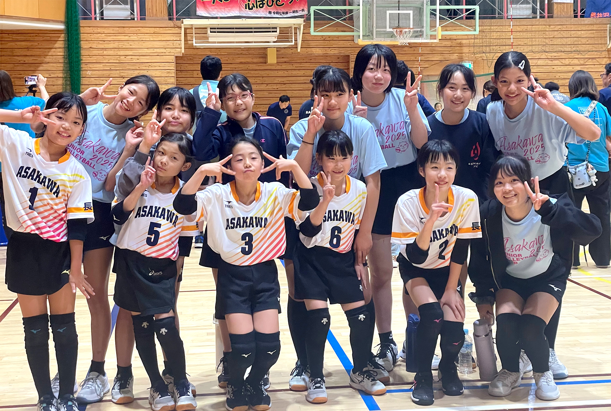 8月29日　ソフトバレーボール 県大会